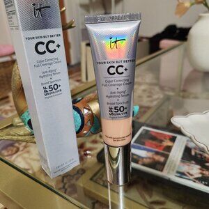 IT Cosmetics CC+ Cream Full Coverage Color Correcting Foundation with SPF 50+